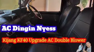 SULTAN Kijang Super kf40 Upgrade AC Double Blower | kf40#toyotakijang #kijangsuper #menolakpunah