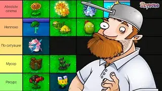 ТИР ЛИСТ ГИБРИДОВ ВО ФЬЮЖН | Plants vs Zombies Fusion mod [100]
