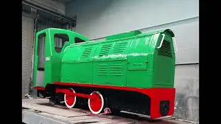Renowacja lokomotywy WLs50 