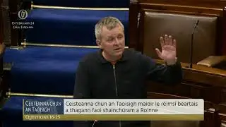 Deputy Richard Boyd Barrett-  speech from 13 Feb