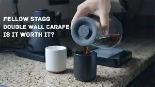 Товар: кофейник Stagg с двойными стенками из стекла &mdash; распаковка и обзор (заваривание кофе)