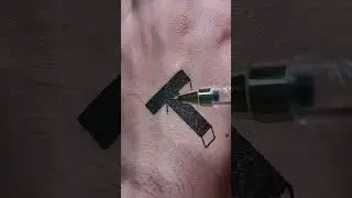Tattoo Temporary T Letter || DIY tattoo pen