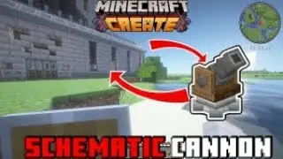 Naya System Schematic Cannon 😎 SMP in Minecraft Create Mod #2