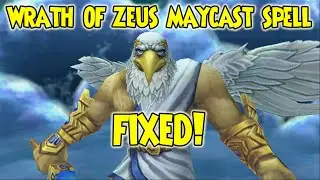Wizard101: WRATH OF ZEUS MayCast Spell Fixed!