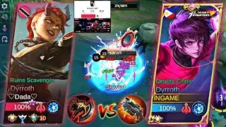 iNGAME VS DADA THE QUEEN OF DYRROTH (1VS1) | INTENSE BATTLE | WHO WIN?