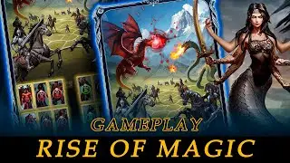 Rise of Magic : Epic Heroes. Gameplay. Геймплей.