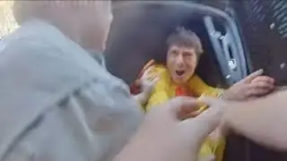 Tripping Man in Chicken Costume gets TASED - Reaction