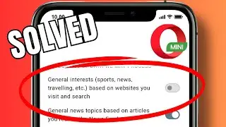 How to enable news display in Opera Mini