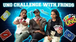uno cards challenge with friends chuddam randi 2025 | Vahitya vlogs