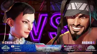 CHUN-LI ⚡️ NOBLE VS BIGBIRD ⚡️ RASHID | STREET FIGHTER 6