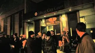The Aftermath of the Albany Occupation... Police Station Morton Ave Dec 22nd 2011.mov