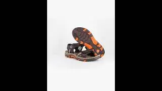 Brown Velcro Sandal