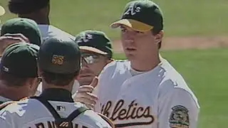 Barry Zito completes his first career shutout