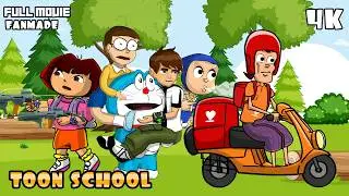 Toon School Adventures [Fanmade Movie] [Tamil] || dora meets shinchan, ben 10,doraemon,ash in tamil