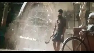 Rangasthalam ramcharan mass scene