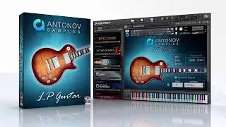 Guitar library for Kontakt  Antonov Samples LP Guitar.