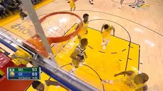 Stephen Curry BIZARRE Groin Injury Warriors vs Bucks
