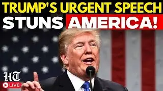 Donald Trump LIVE: Emergency Speech Stuns America | Trump's URGENT Address Shocks World  | US News