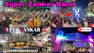 33 મી જગન્નાપ રયપાઞા રાજપીપળા. Super Zankar band AT. Rajpipla  27/6/2025