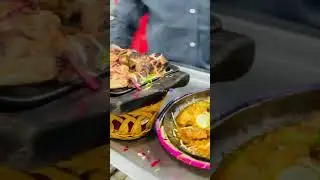 Chicken legs with Chicken Handi in Menu 💙 #youtubeshorts #ytshorts #foodie #foodography #food