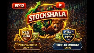 Ep 12 what is PEG ratio and Price-to-Cash Flow Ratio in Hindi
