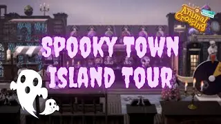 The Spookiest Town Island Tour - Island of Artemis // Animal Crossing New Horizons