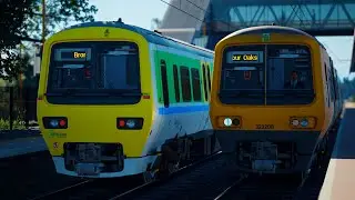 Train sim world 5 - Birmingham cross city class 323 WMR departing bournville 