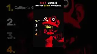 Top 4 Funniest Horror Game Moments!!💀💨🙏