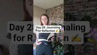 31-Day #NervousSystemReset | Day 28: #Journaling for Reflection ✍️ #Shorts