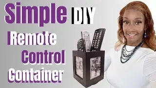 Simple DIY Remote Control Storage | Easy HACK