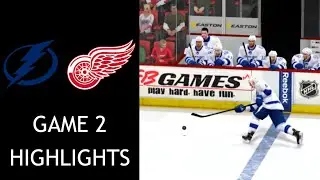Round 1, Game 2 - Lightning @ Red Wings - NHL 14 Predictions