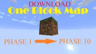 Download Minecraft Skyblock Timelapse, But You Only Get ONE BLOCK All Phases