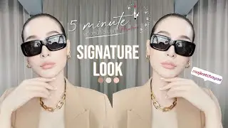 แต่งหน้า 5 นาที | Signature Look | Mojiratchaya