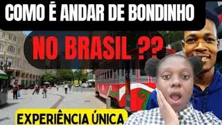 AFRiCANO NO BRASil FiCOU EMOCiONADO PRiMEiRA VEZ SUBiNDO nesse transporte @Moz na diáspora