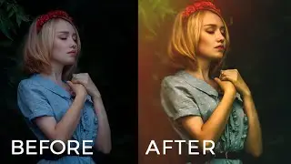 Photoshop cc Beautiful Matte Photoshop Effects ( Fairy Tale )