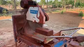 Stone cutting / Red stone cutting machine FABKER INDIA No.1 brand