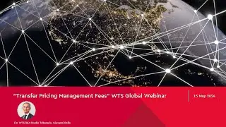 Transfer Pricing Management Fees Webinar