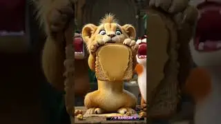🦁🥪 Lion Cub&rsquo;s Tasty Bread Sandwich &ndash; A Yummy Adventure!