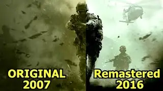 Modern Warfare ORIGINAL vs REMASTERED | GTX 1070