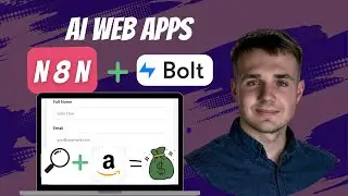 Build AI App on Bolt and N8N for Amazon Product Research