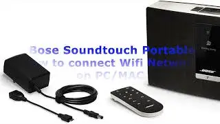 Bose soundtouch Portable - HOW TO set up your SoundTouch - connecting to your home Wi-Fi network.
