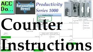 Конфигурация счетчиков вверх-вниз для ПЛК Productivity 1000!