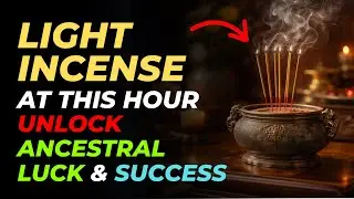 Light Incense at This Secret Hour to Unlock Ancestral Luck and Career Growth