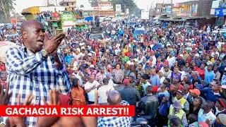 Gachagua risks arrest after exposing how Ruto K!lled children in State House!