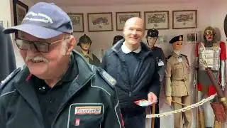 Ulrich R&ouml;fer,  mit Leidenschaft zur Historik und die Liebe zur Feuerwehr