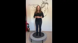 Mini Trampoline Exercise for the Rider Part 2 - Turns