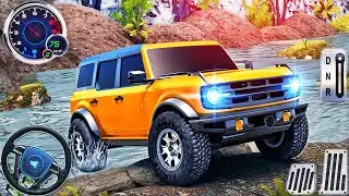 Offroad Jeep Driving Simulator - 4x4 SUV Luxury Prado Car Driving - Android GamePlay
