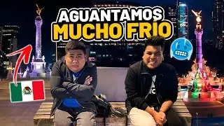 SALVADOREÑOS PASAN TODA la NOCHE en el ANGEL DE LA INDEPENDENCIA 🥶