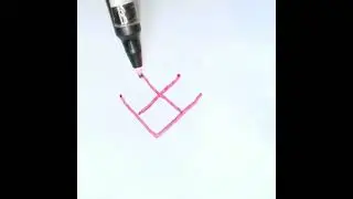 How to draw 3D heart💞easy tutorial for beginners❤️#shorts