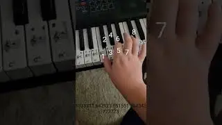 Freedom Lietmotif from Deltarune #shorts #deltarune #freedom #piano #tutorial